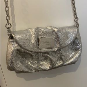 Marc Jacobs silver crossbody